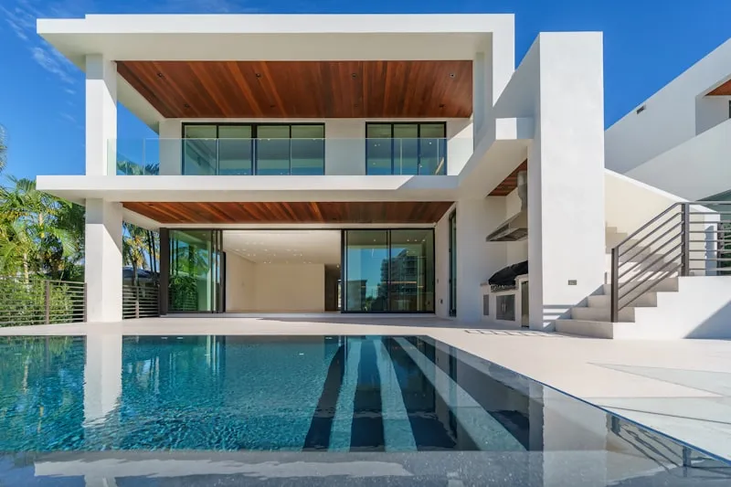 Modern home exterior